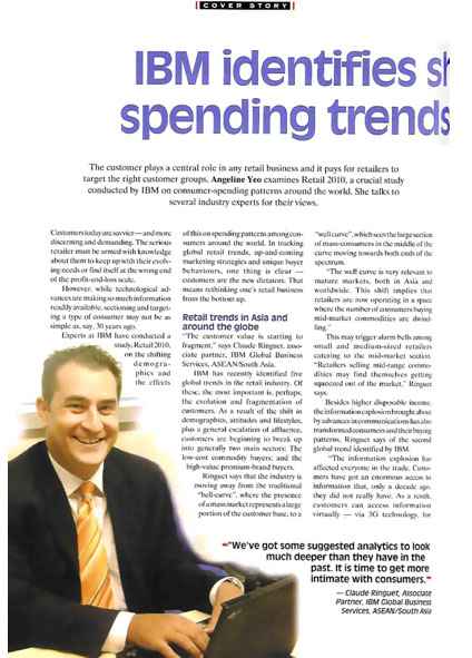 IBM identifies shifting global spending trends in Retail 2010