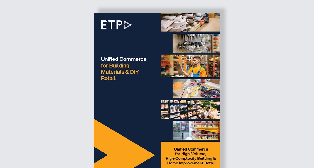 Unified Commerce for Building Materials & DIY Retail