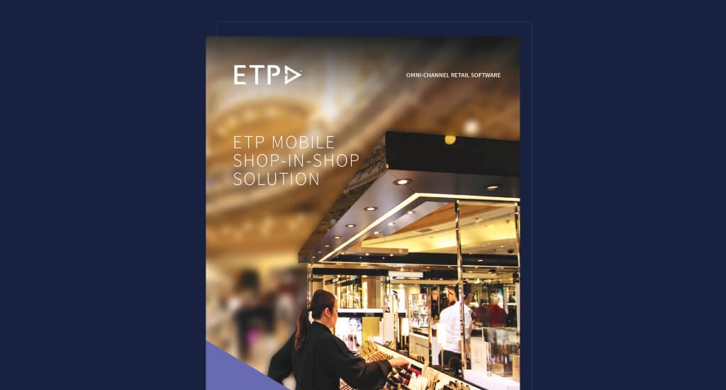 حل المتجر داخل المتجر المتنقل ETP