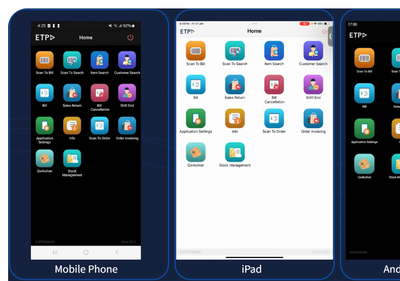 Phần mềm điểm bán hàng di động – Giải pháp MPOS