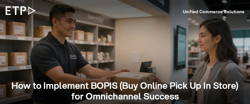 How to Implement BOPIS (Buy Online Pick Up In Store) for Omni-channel Success