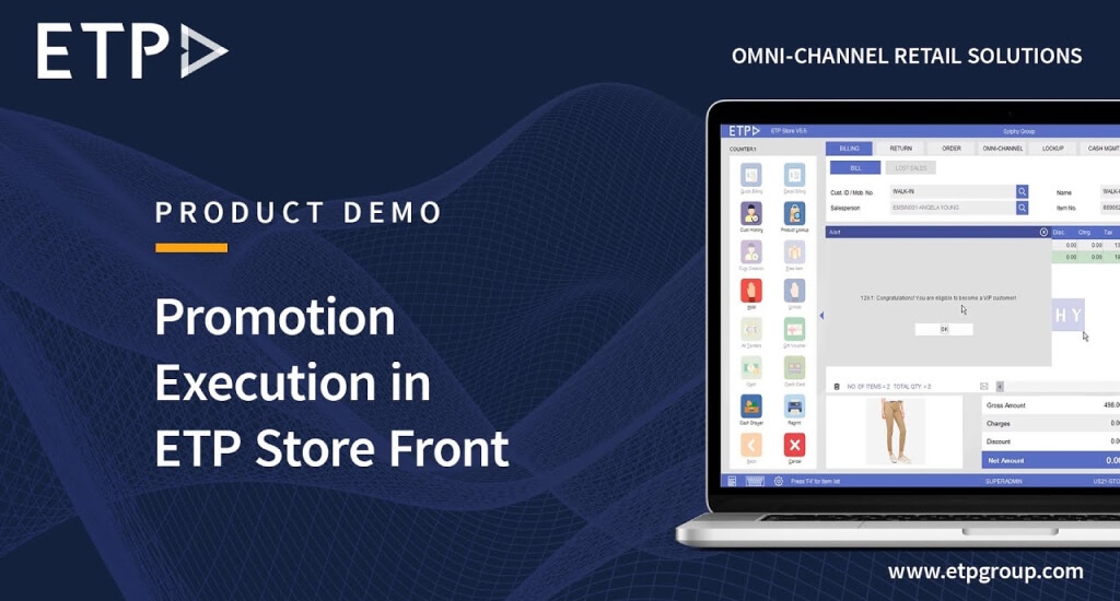 ETP V5 Accelerator | Omnichannel Retail Promotions | How to Execute Promotions in ETP Store Front
