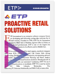 ETP Proactive Retail Solution