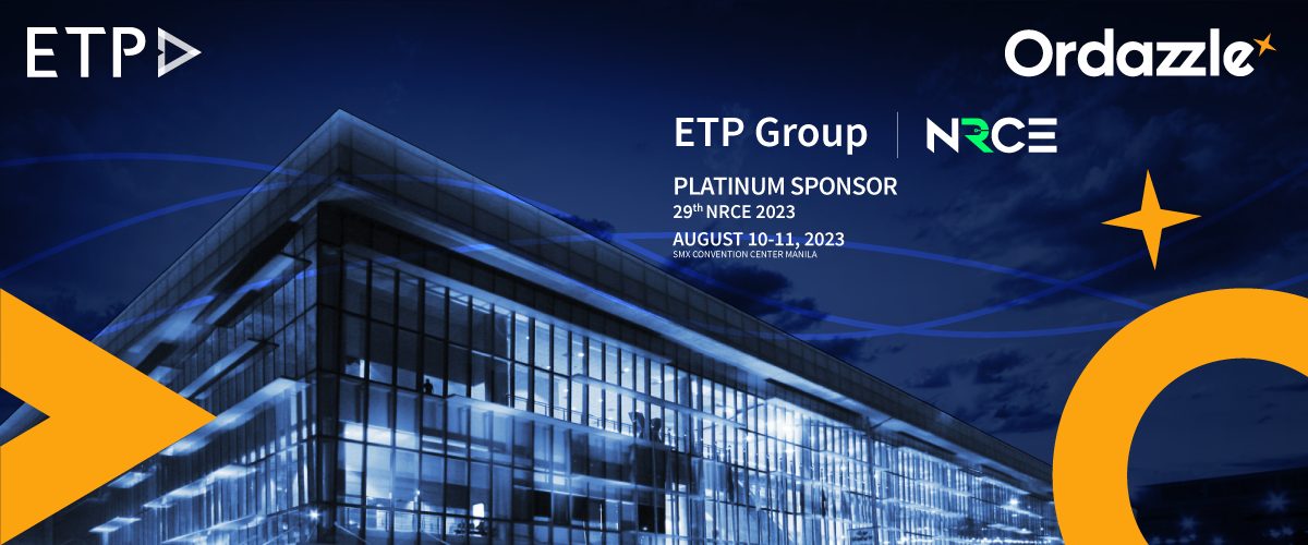 ETP Group is Platinum Sponsor at NRCE 2023 (Retail Solutions Asia), Philippines