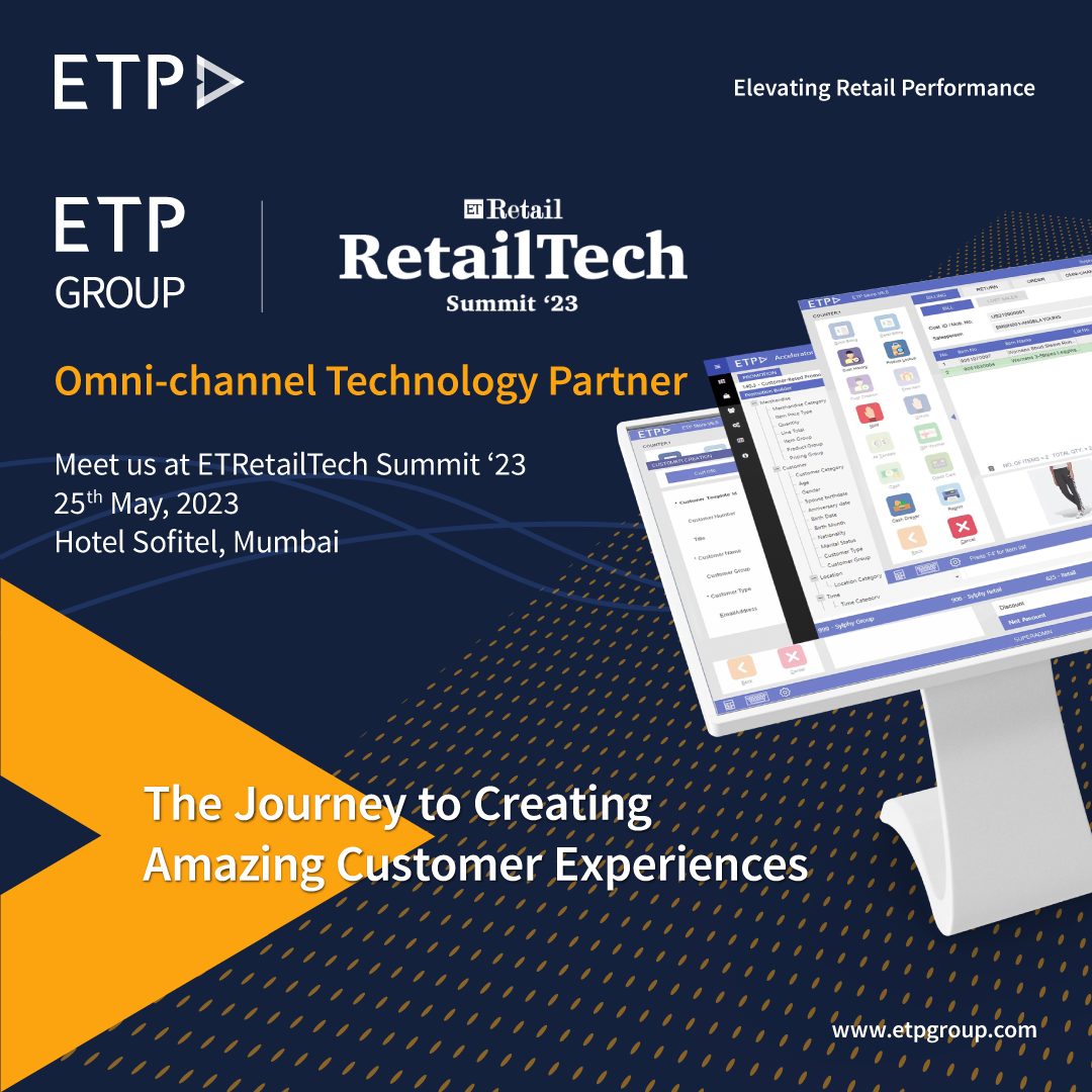 ETP @ ETRetail 2023 as Omnichannel Technology Partner